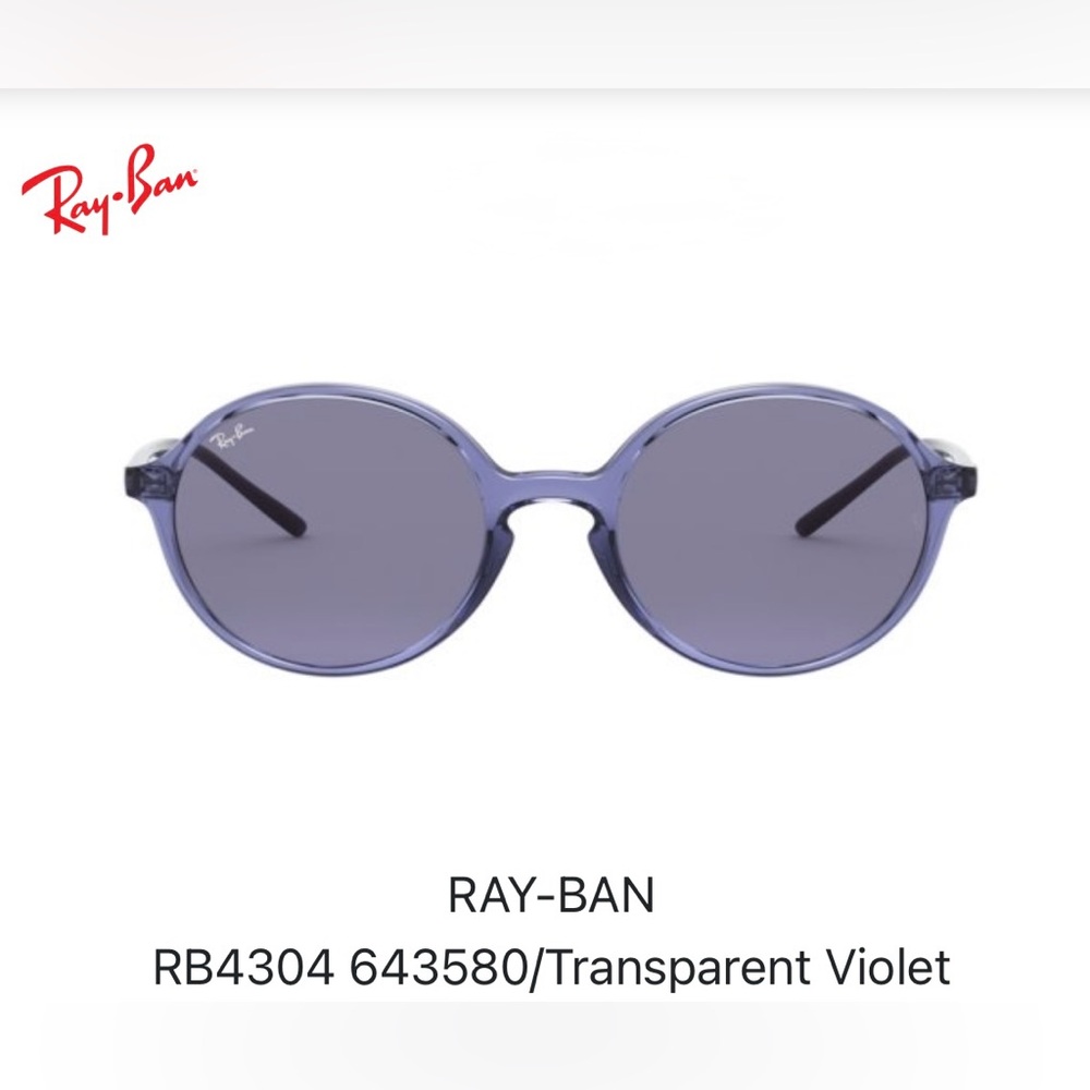 Ray-Ban Violet Vogue Stylish Transparent Sunnies !